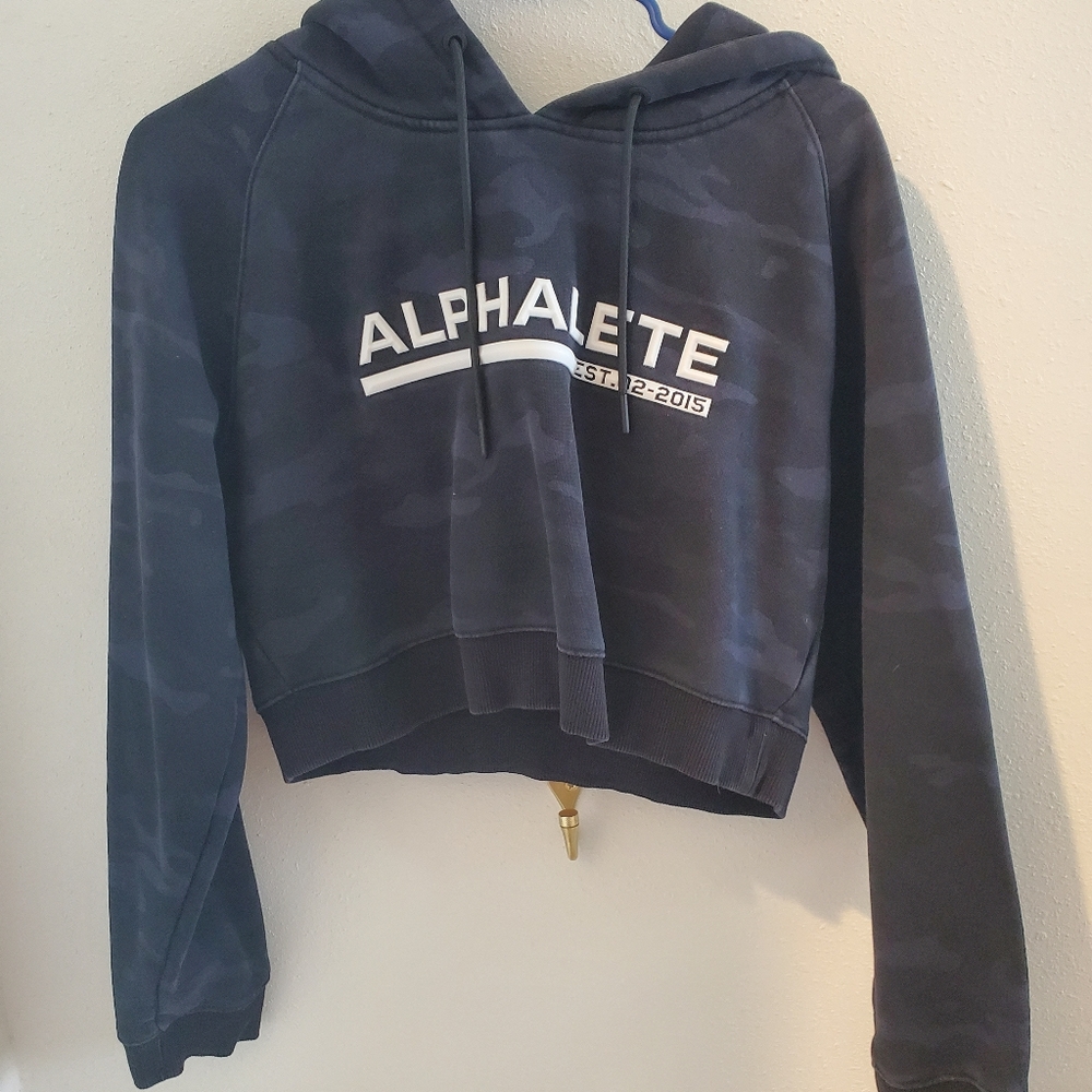 Alphalete cropped hoodie